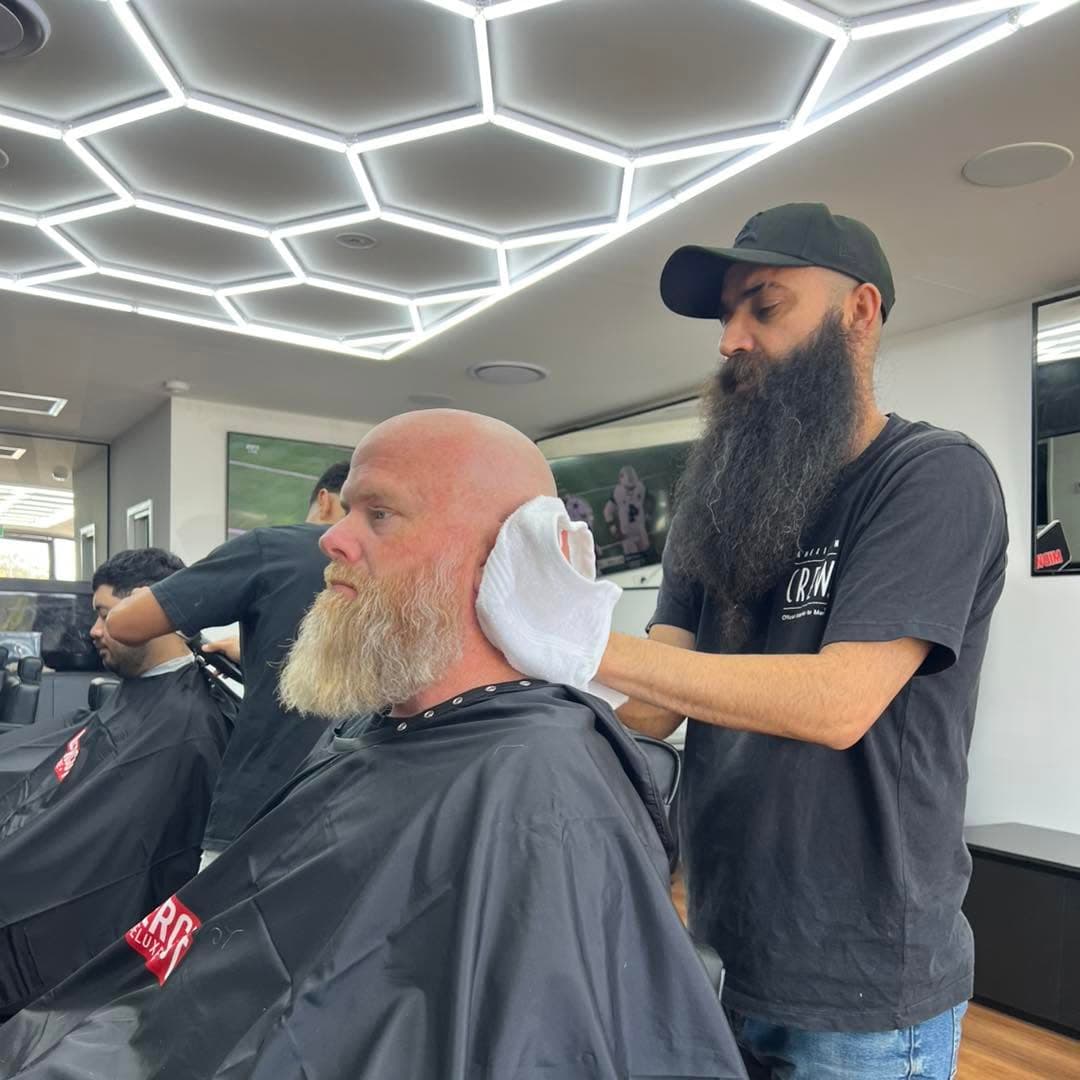 The Hangout Barber Club crew