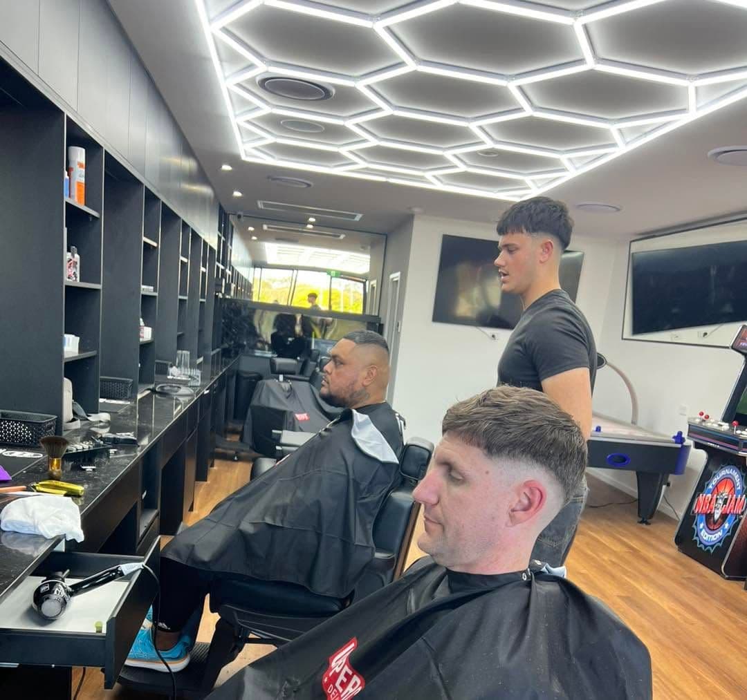 Fresh fade at the Dakabin store